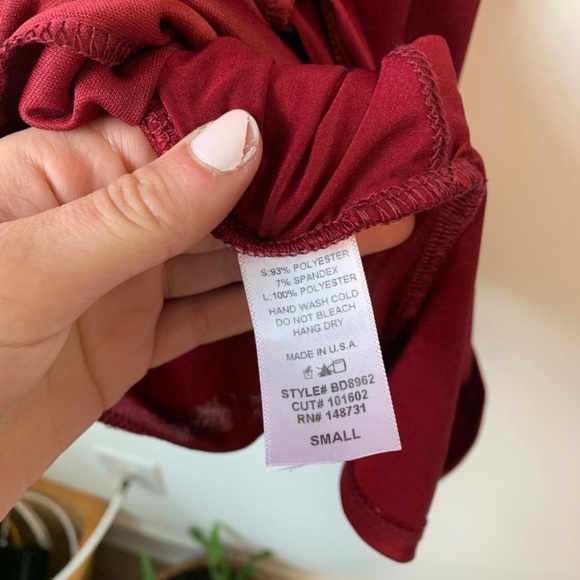 Blue blush dress with back opening - Picture 4 of 4